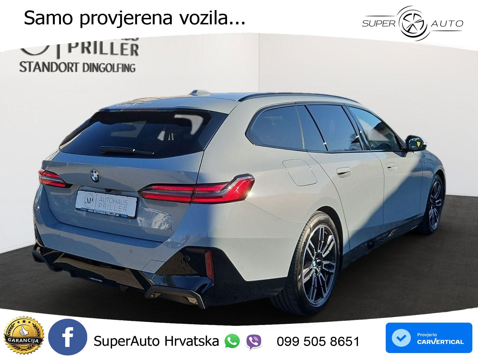 BMW 520d Touring (197 KS) xDrive Steptronic M Sport LED+GR SJED+ACC