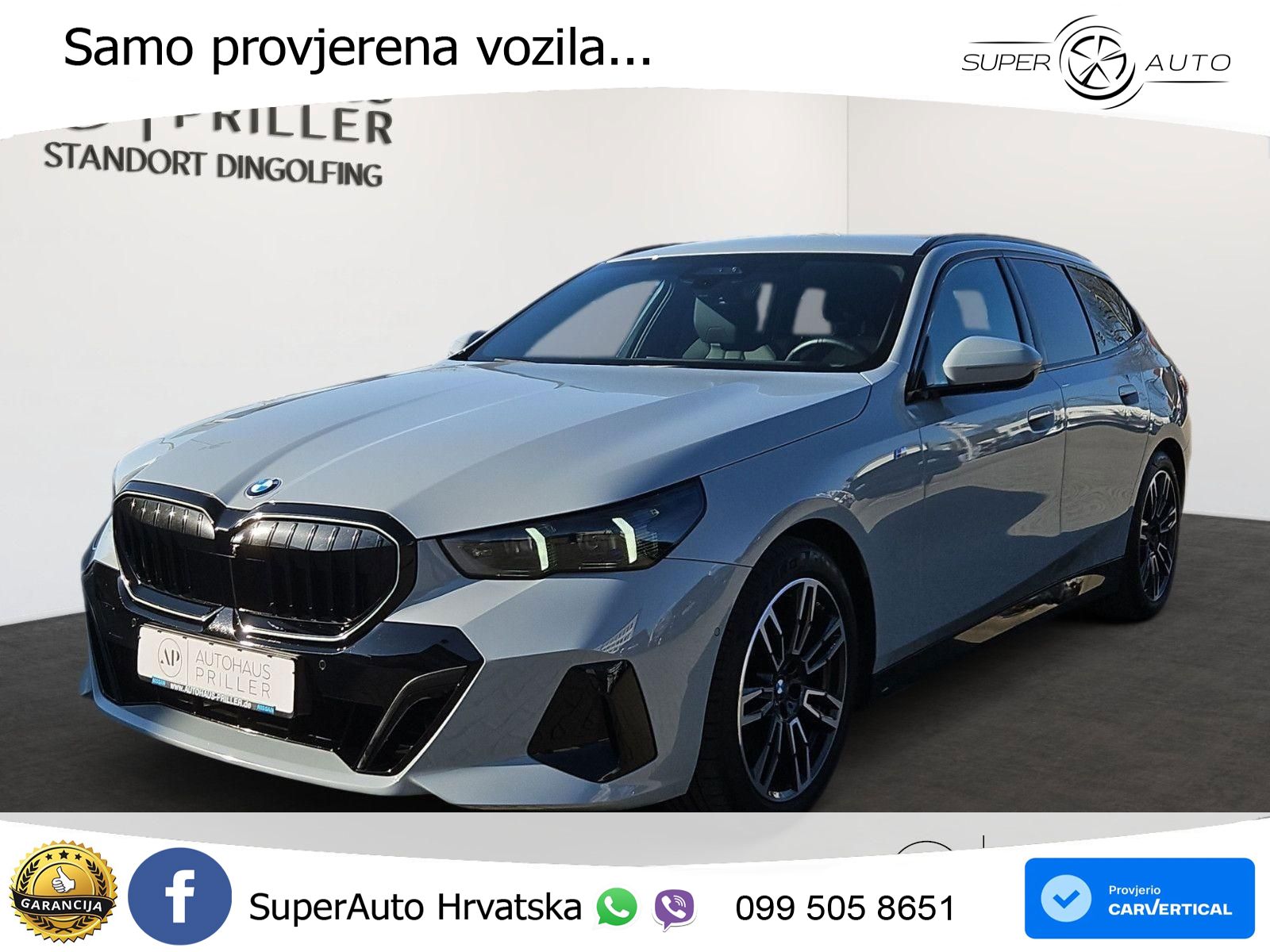 BMW 520d Touring (197 KS) xDrive Steptronic M Sport LED+GR SJED+ACC