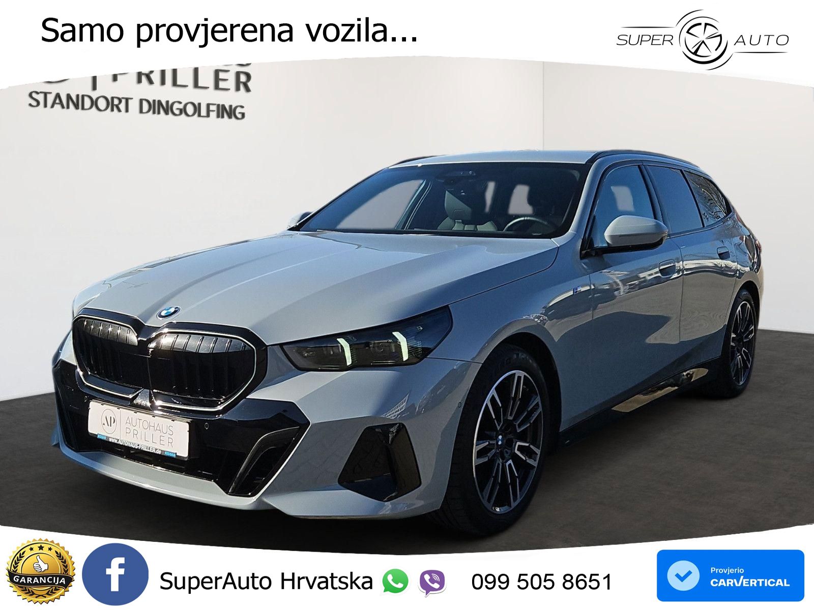 BMW 520d Touring (197 KS) xDrive Steptronic M Sport LED+GR SJED+ACC