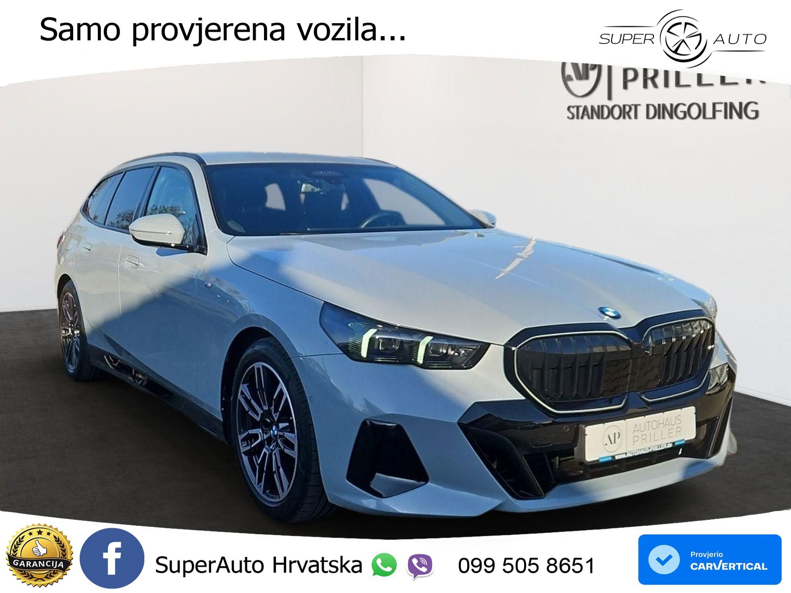 BMW 520d Touring (197 KS) xDrive Steptronic M Sport LED+GR SJED+ACC