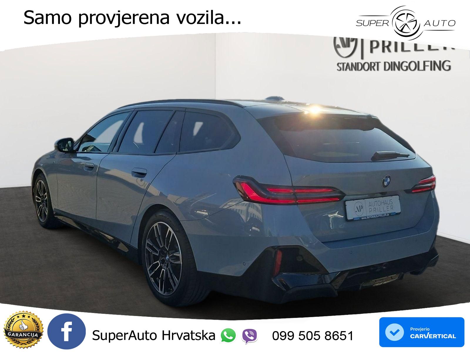 BMW 520d Touring (197 KS) xDrive Steptronic M Sport LED+GR SJED+ACC