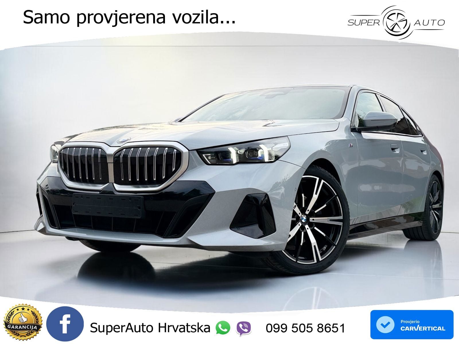 BMW 520d (197 KS) Steptronic M Sport LED+GR SJED+ACC