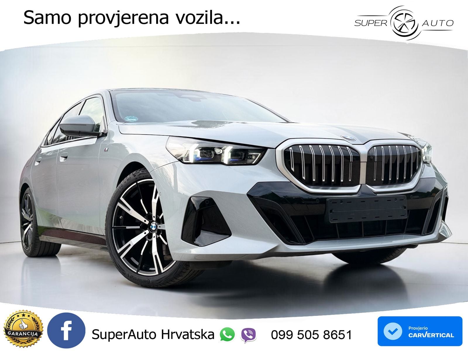 BMW 520d (197 KS) Steptronic M Sport LED+GR SJED+ACC