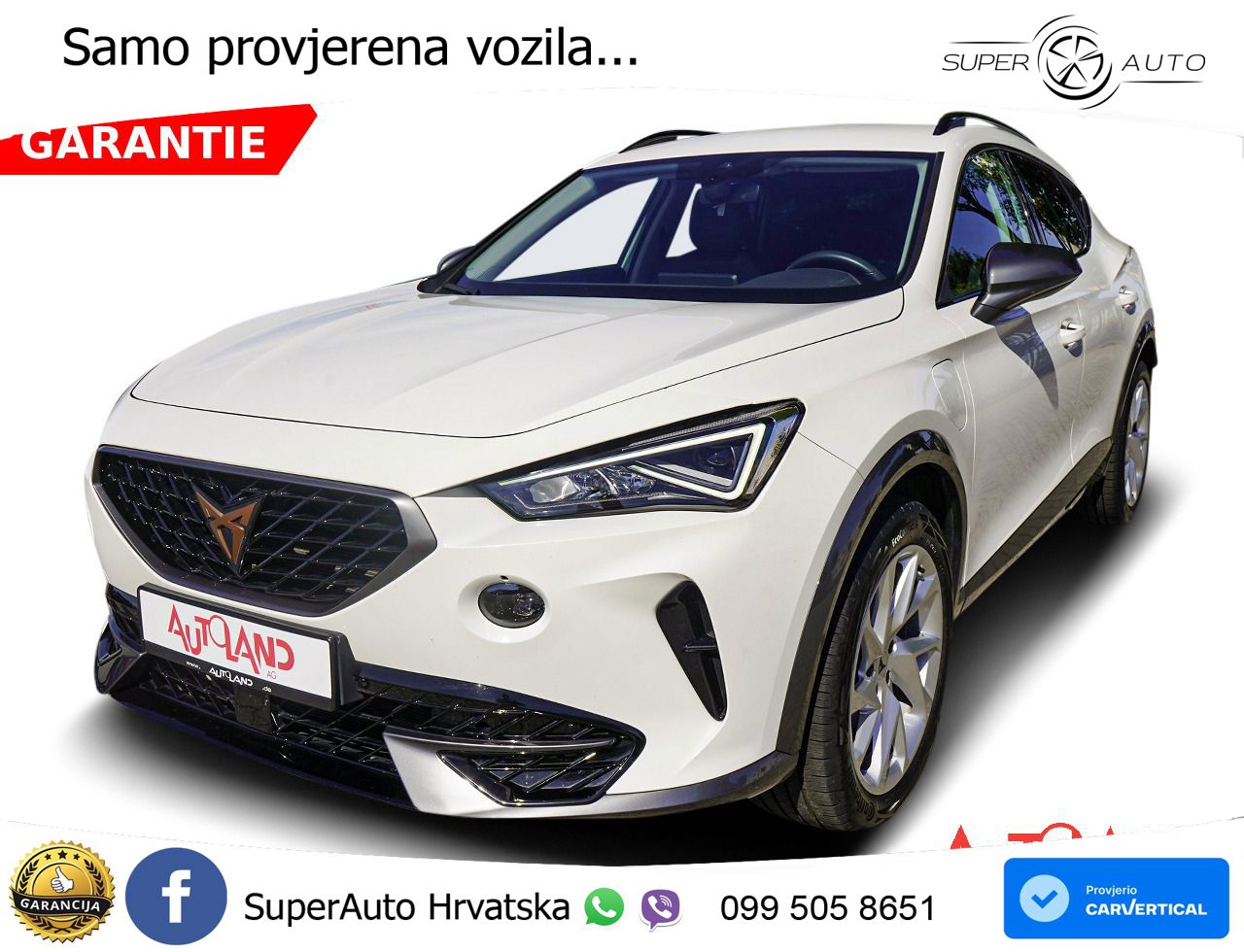 Cupra Formentor 1.4 TSI (204 KS) e-Hybrid DSG LED+GR SJED+ACC