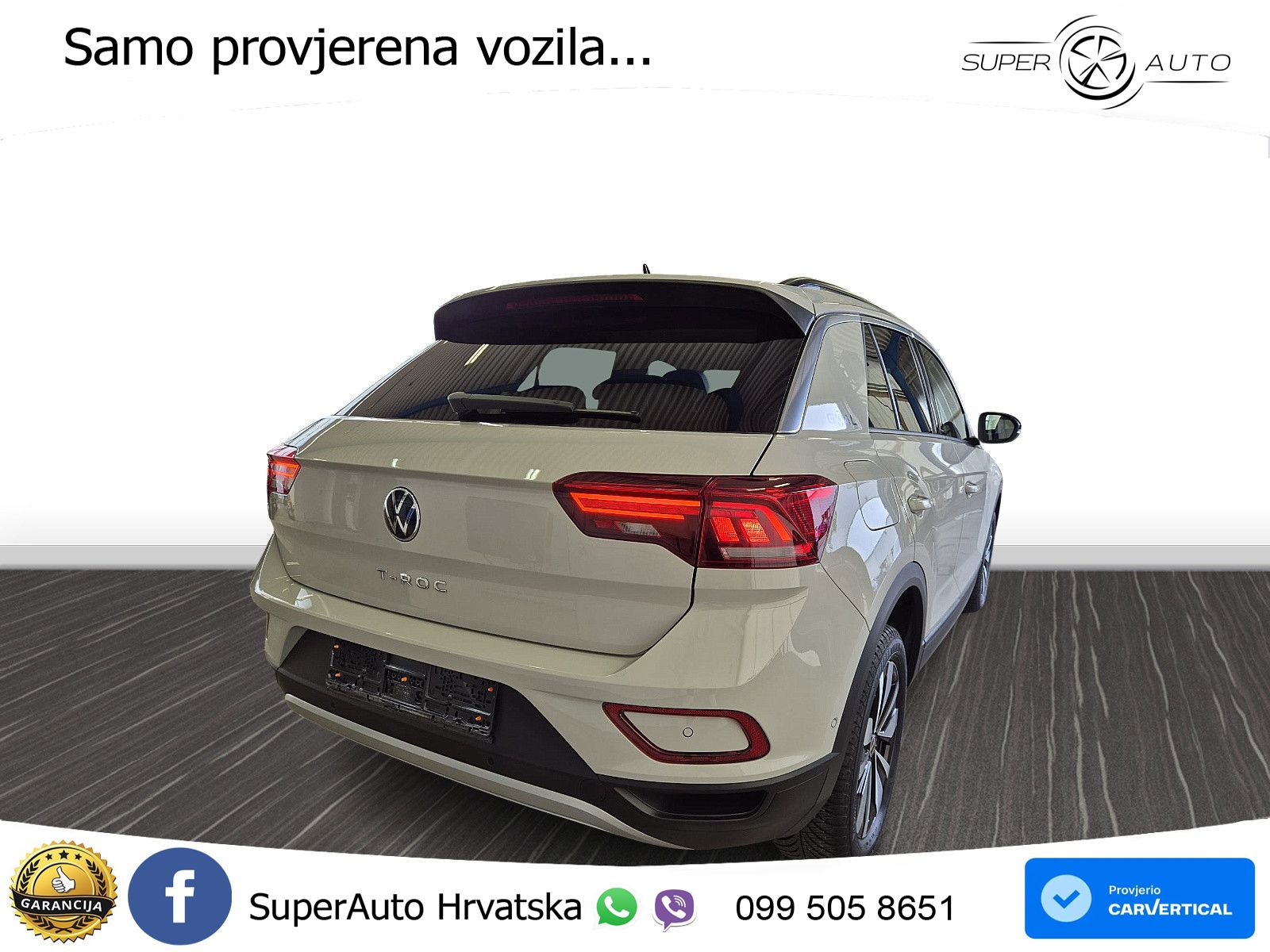 Volkswagen T-Roc 1.5 TSI (150 KS) LED+GR SJED+ACC