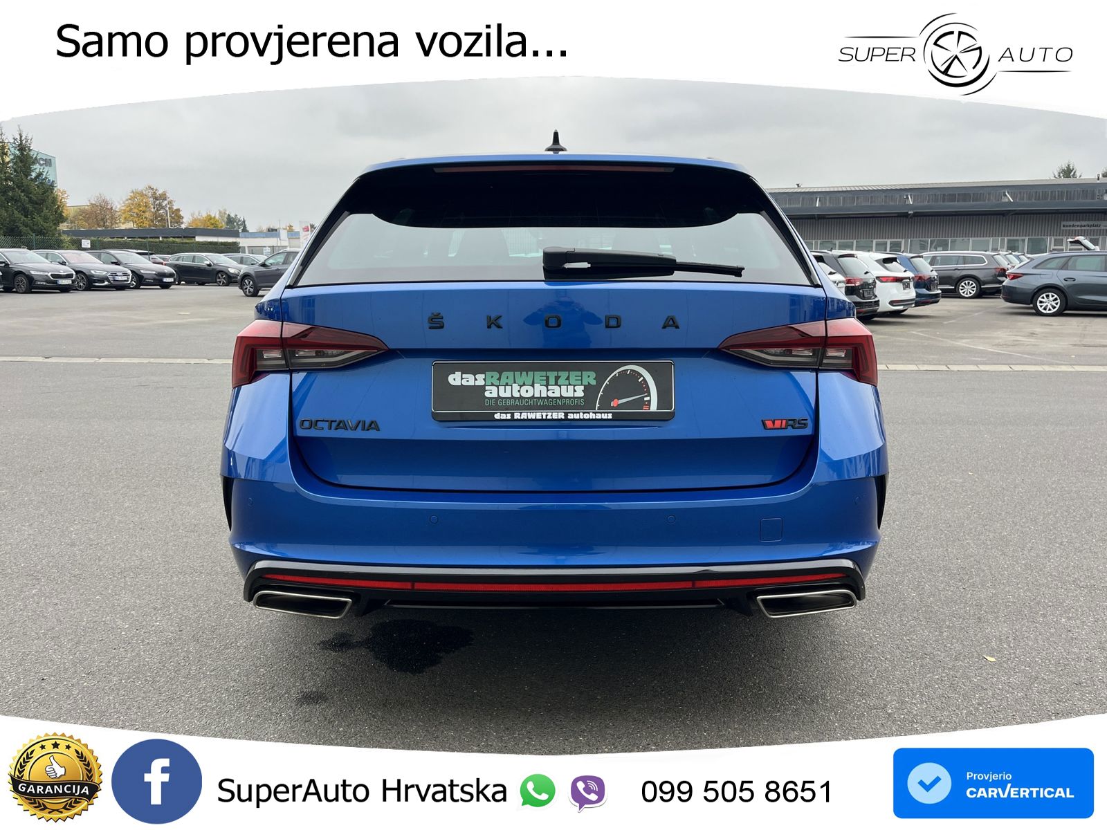 Škoda Octavia Combi RS 2.0 TDI (200 KS) DSG