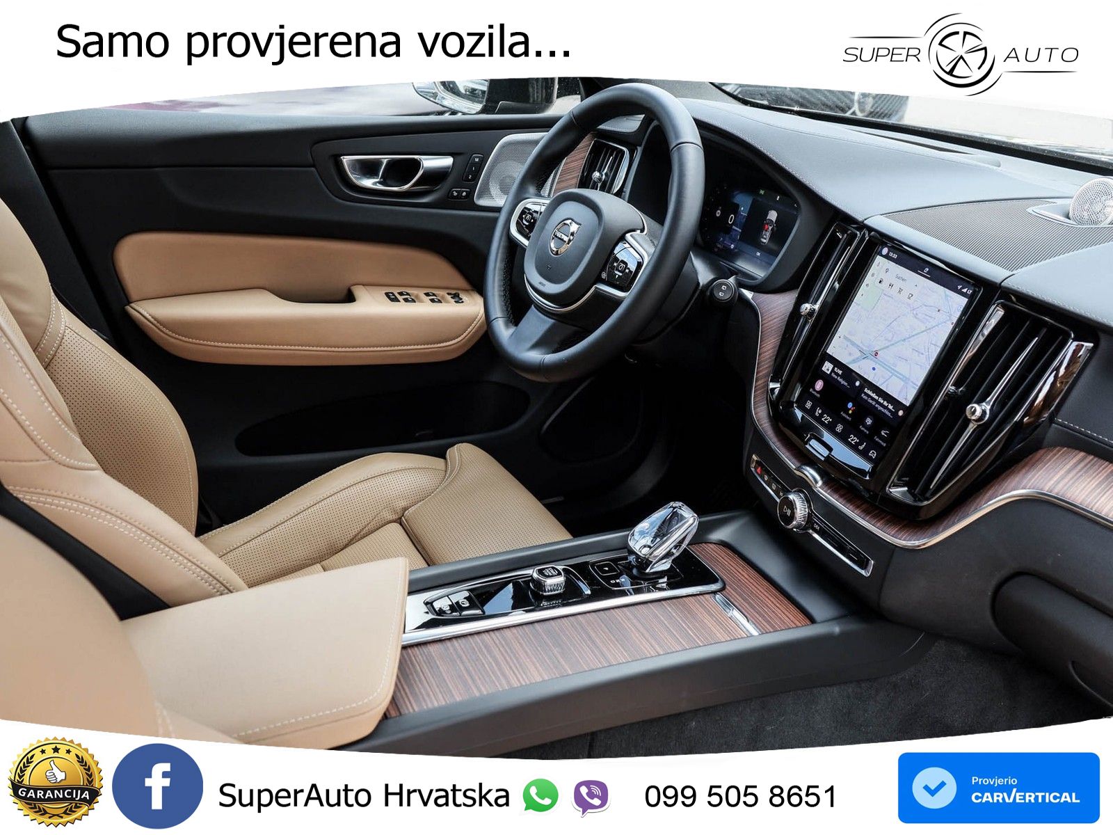 Volvo XC60 B5 Benzin AWD Geartronic ZRAČNI+ACC+GR SJED+KAM+PANO