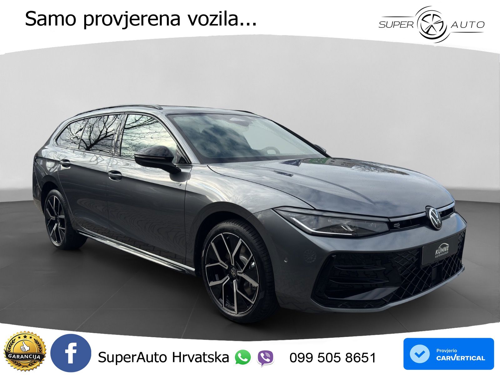 Volkswagen Passat Variant 1.5 TSI (272 KS) eHybrid DSG R-Line LED+GR SJED+ACC