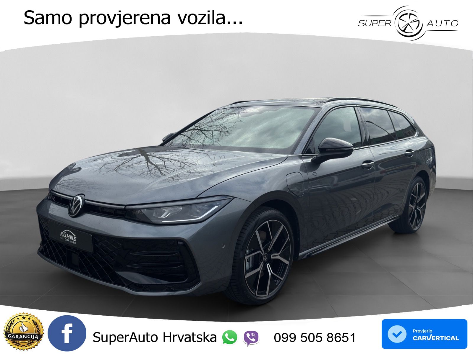 Volkswagen Passat Variant 1.5 TSI (272 KS) eHybrid DSG R-Line LED+GR SJED+ACC