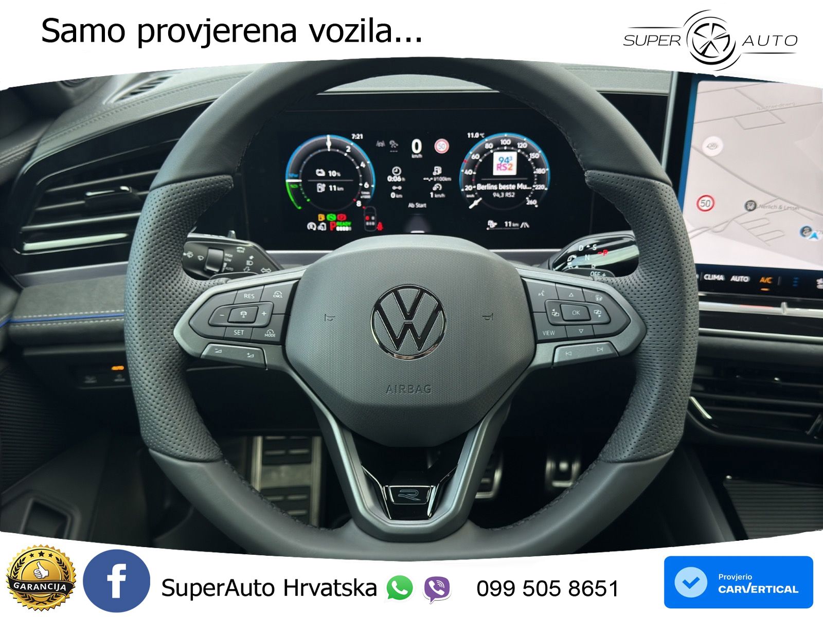 Volkswagen Passat Variant 1.5 TSI (272 KS) eHybrid DSG R-Line LED+GR SJED+ACC