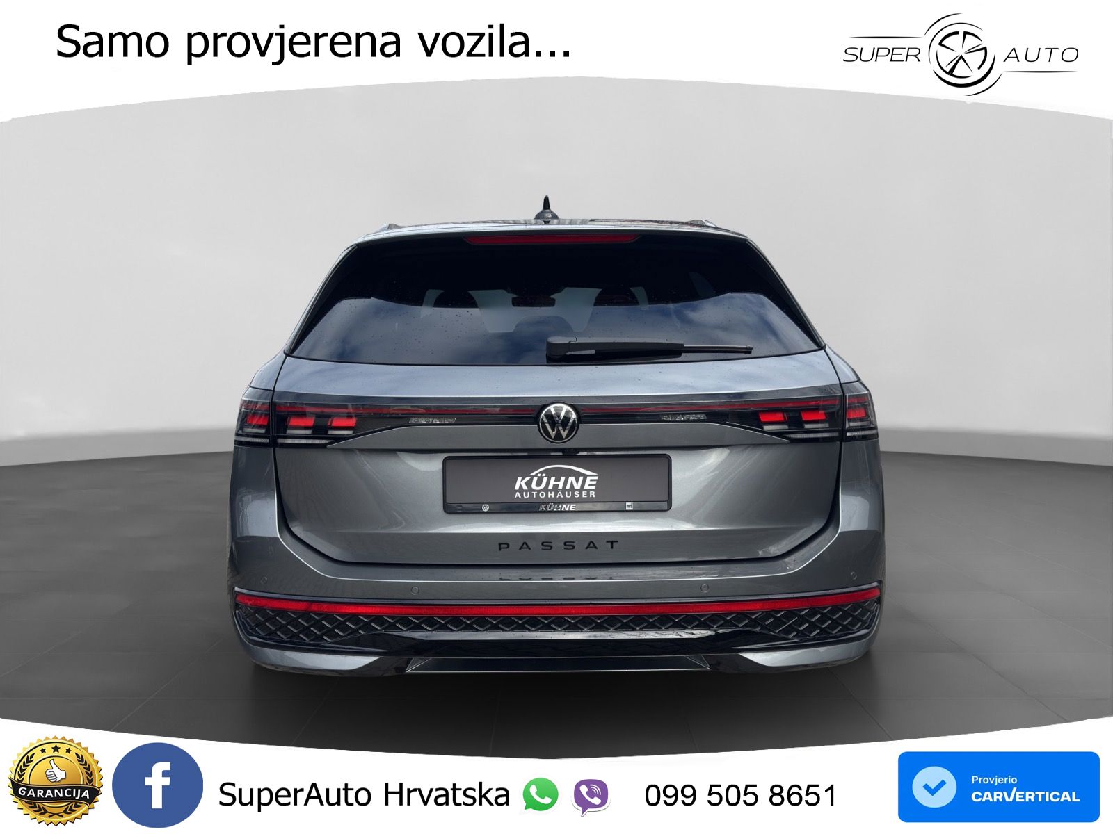 Volkswagen Passat Variant 1.5 TSI (272 KS) eHybrid DSG R-Line LED+GR SJED+ACC
