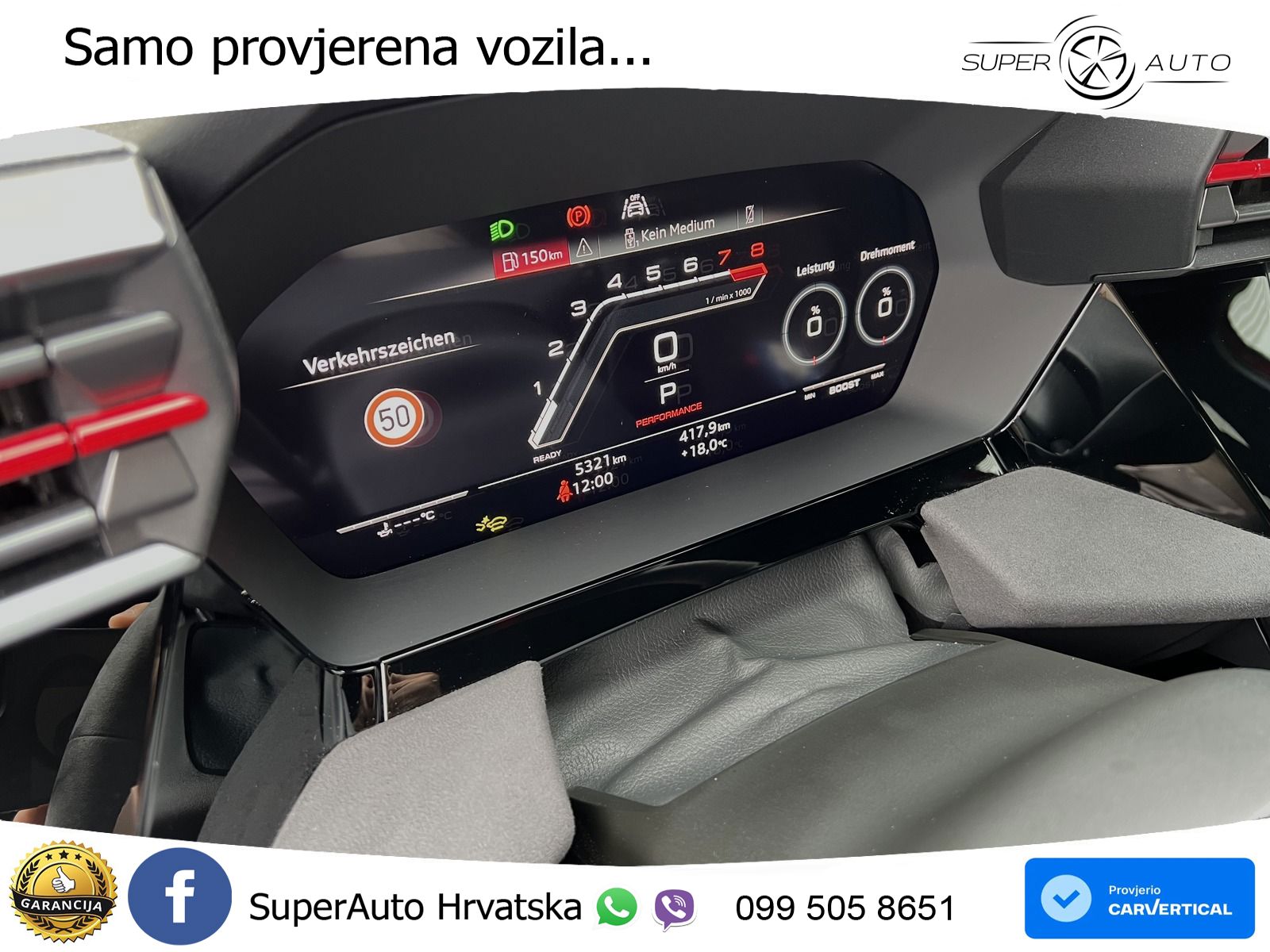 Audi RS3 Sedan 2.5 TFSI (400 KS) quattro S tronic LED+GR SJED+ACC