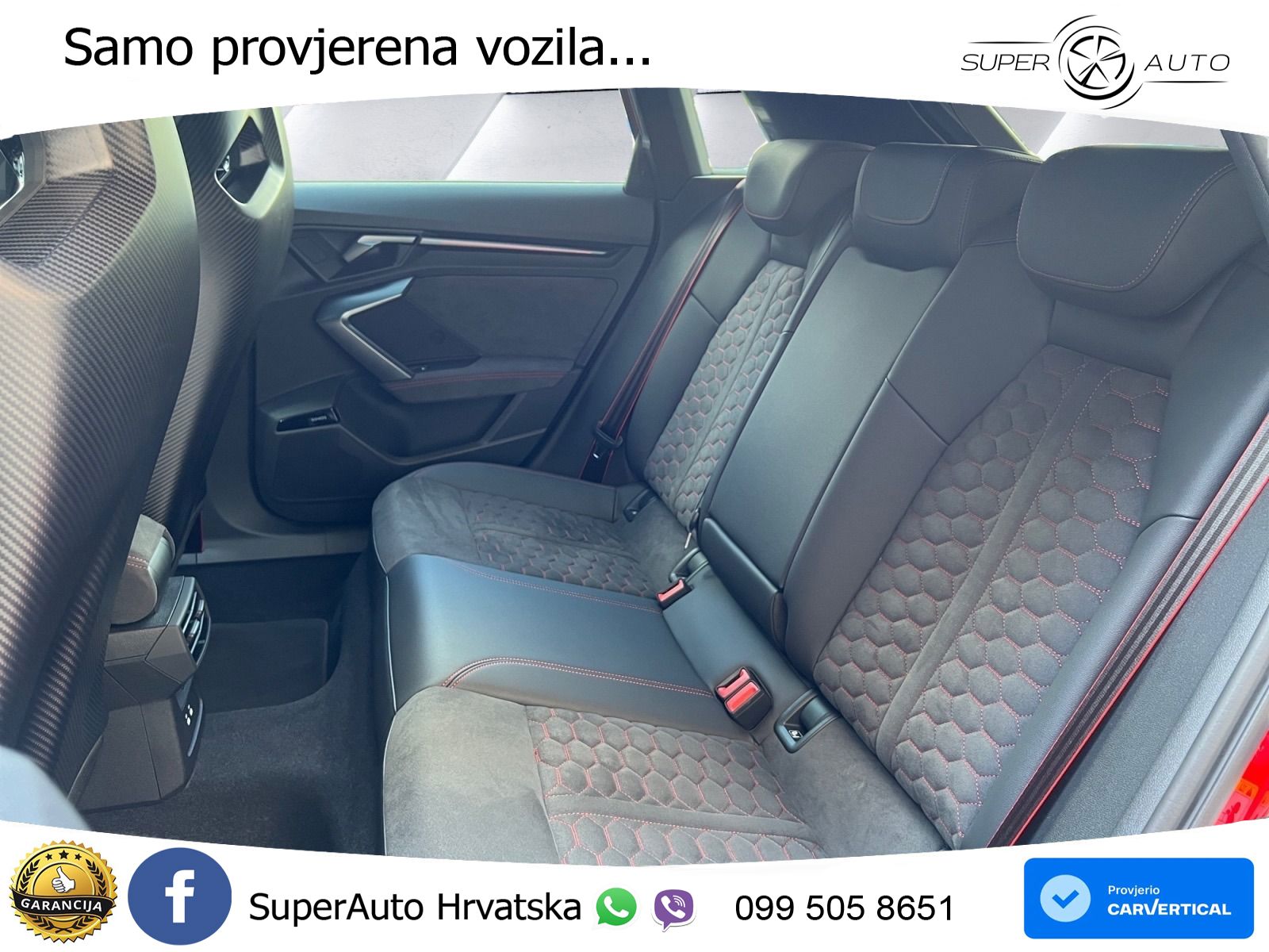 Audi RS3 Sedan 2.5 TFSI (400 KS) quattro S tronic LED+GR SJED+ACC