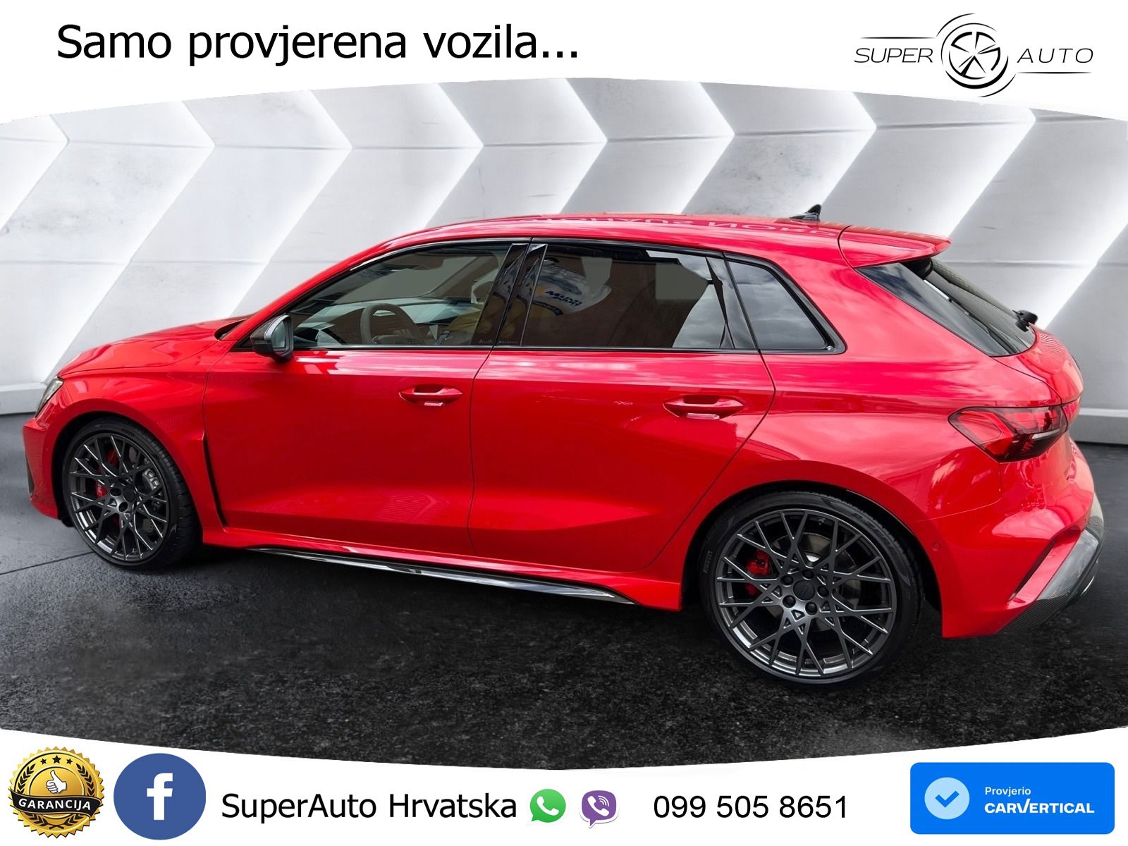 Audi RS3 Sedan 2.5 TFSI (400 KS) quattro S tronic LED+GR SJED+ACC