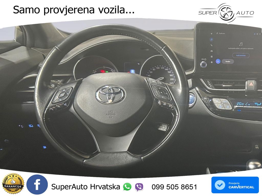 Toyota C-HR 2.0 (184 KS) Hybrid e-CVT Team Deutschland LED+GR SJED+ACC