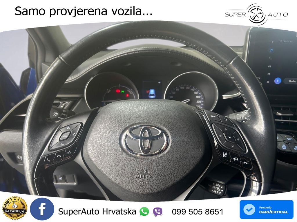 Toyota C-HR 2.0 (184 KS) Hybrid e-CVT Team Deutschland LED+GR SJED+ACC