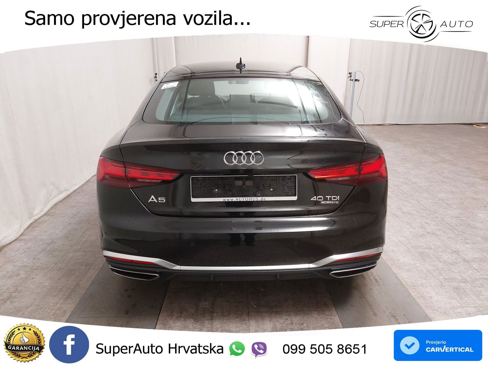 Audi A5 Sportback 40 TDI (204 KS) quattro S tronic S line MATRIX+GR SJED+KAM