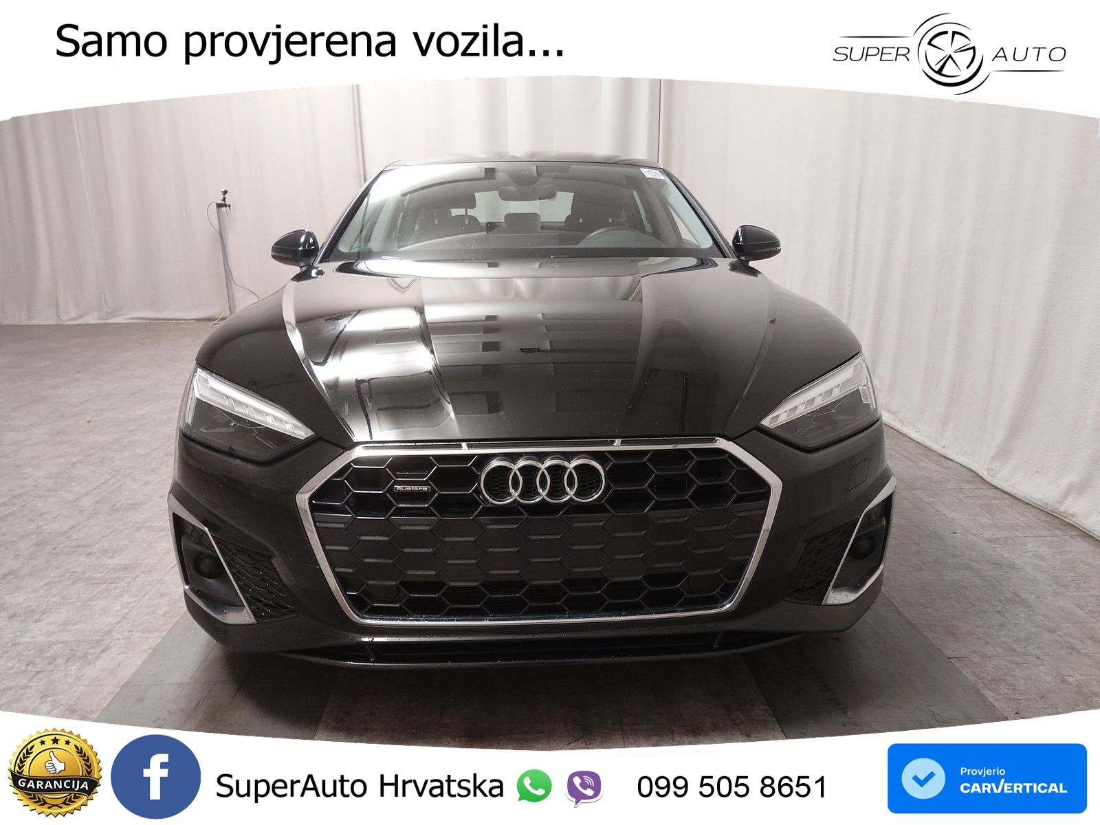 Audi A5 Sportback 40 TDI (204 KS) quattro S tronic S line MATRIX+GR SJED+KAM
