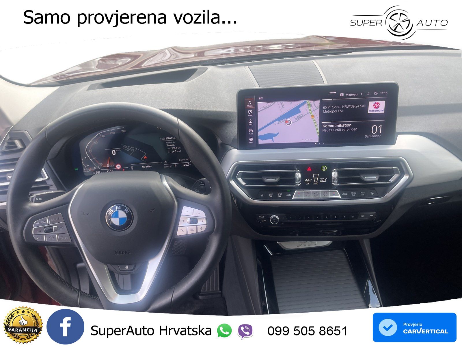 BMW X3 30d xDrive Steptronic ACC+HEAD+GR SJED+360+PANO