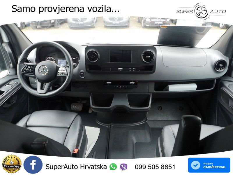 Mercedes-Benz Sprinter 319 PRITSCHE DOKA ALLRAD LED KLIMA AHK 190 KS