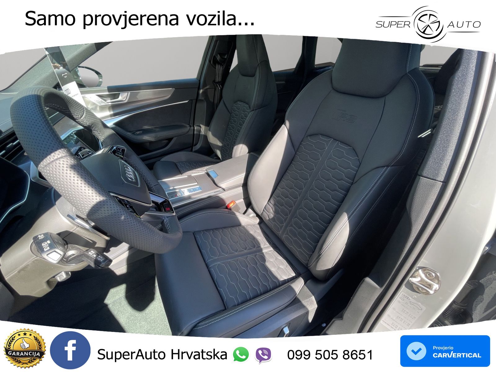 Audi RS6 Avant 4.0 TFSI V8 (600 KS) quattro Tiptronic MATRIX+GR SJED+KAM
