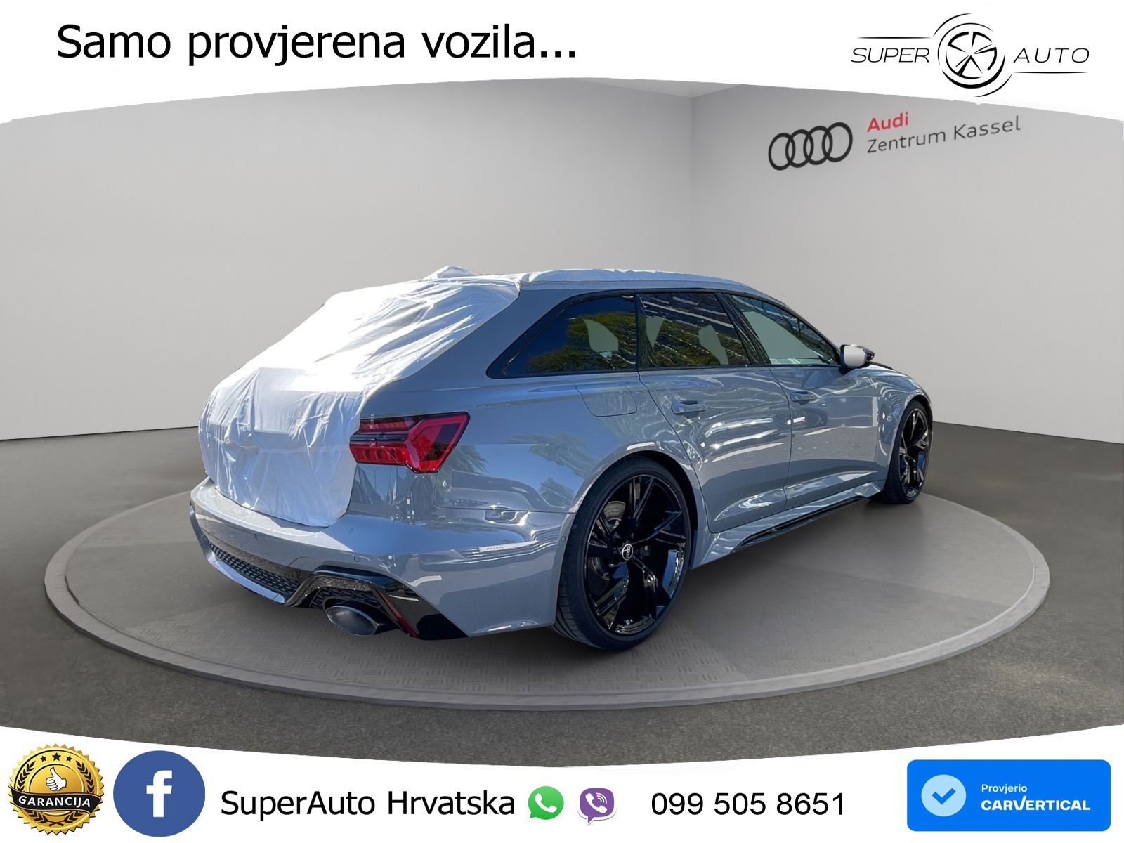 Audi RS6 Avant 4.0 TFSI V8 (600 KS) quattro Tiptronic MATRIX+GR SJED+KAM