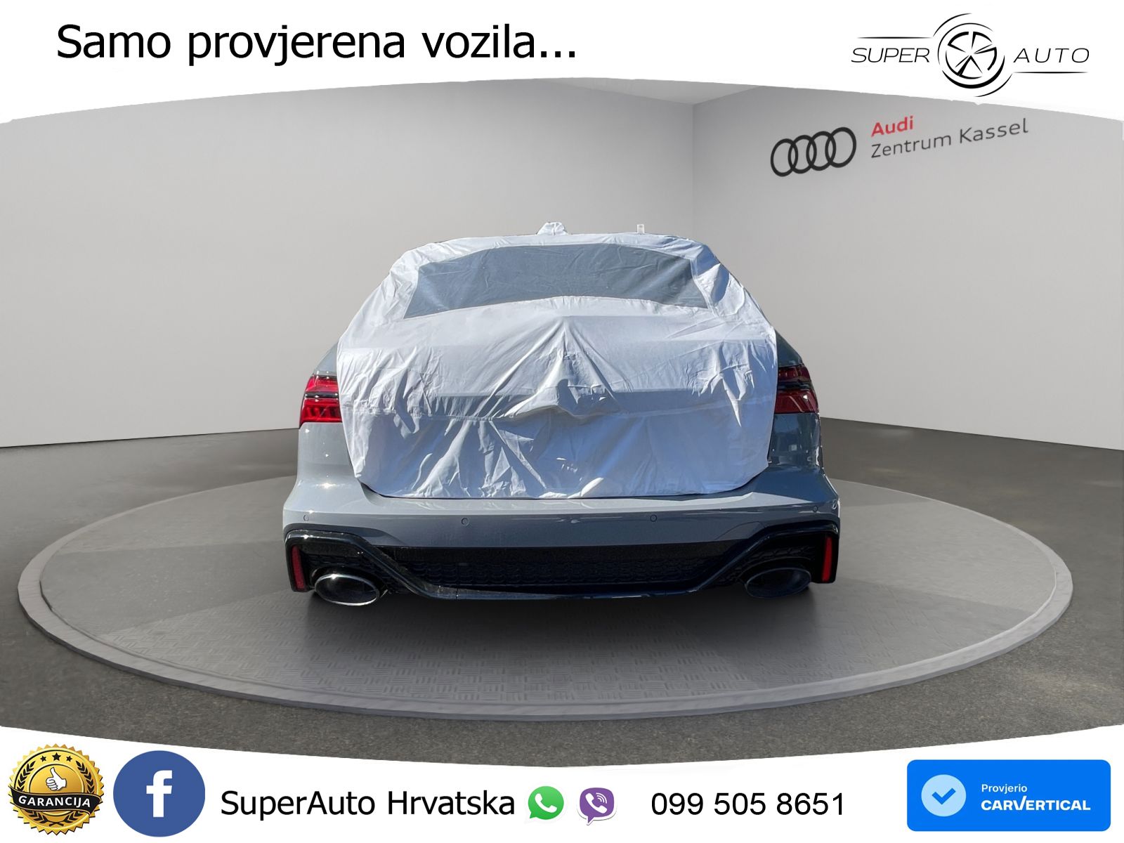 Audi RS6 Avant 4.0 TFSI V8 (600 KS) quattro Tiptronic MATRIX+GR SJED+KAM