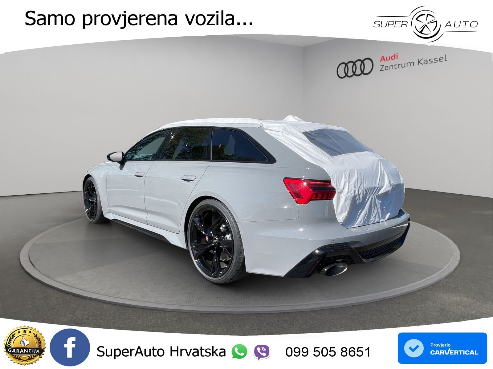 Audi RS6 Avant 4.0 TFSI V8 (600 KS) quattro Tiptronic MATRIX+GR SJED+KAM