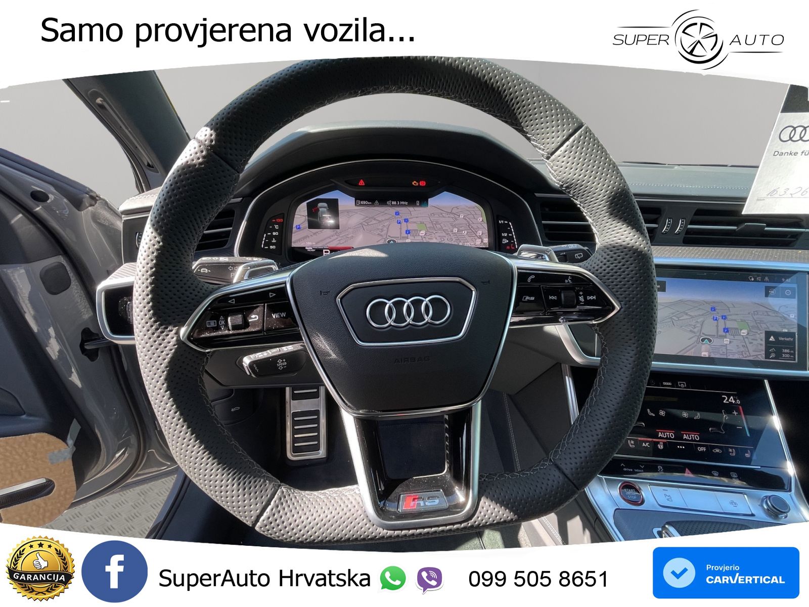 Audi RS6 Avant 4.0 TFSI V8 (600 KS) quattro Tiptronic MATRIX+GR SJED+KAM