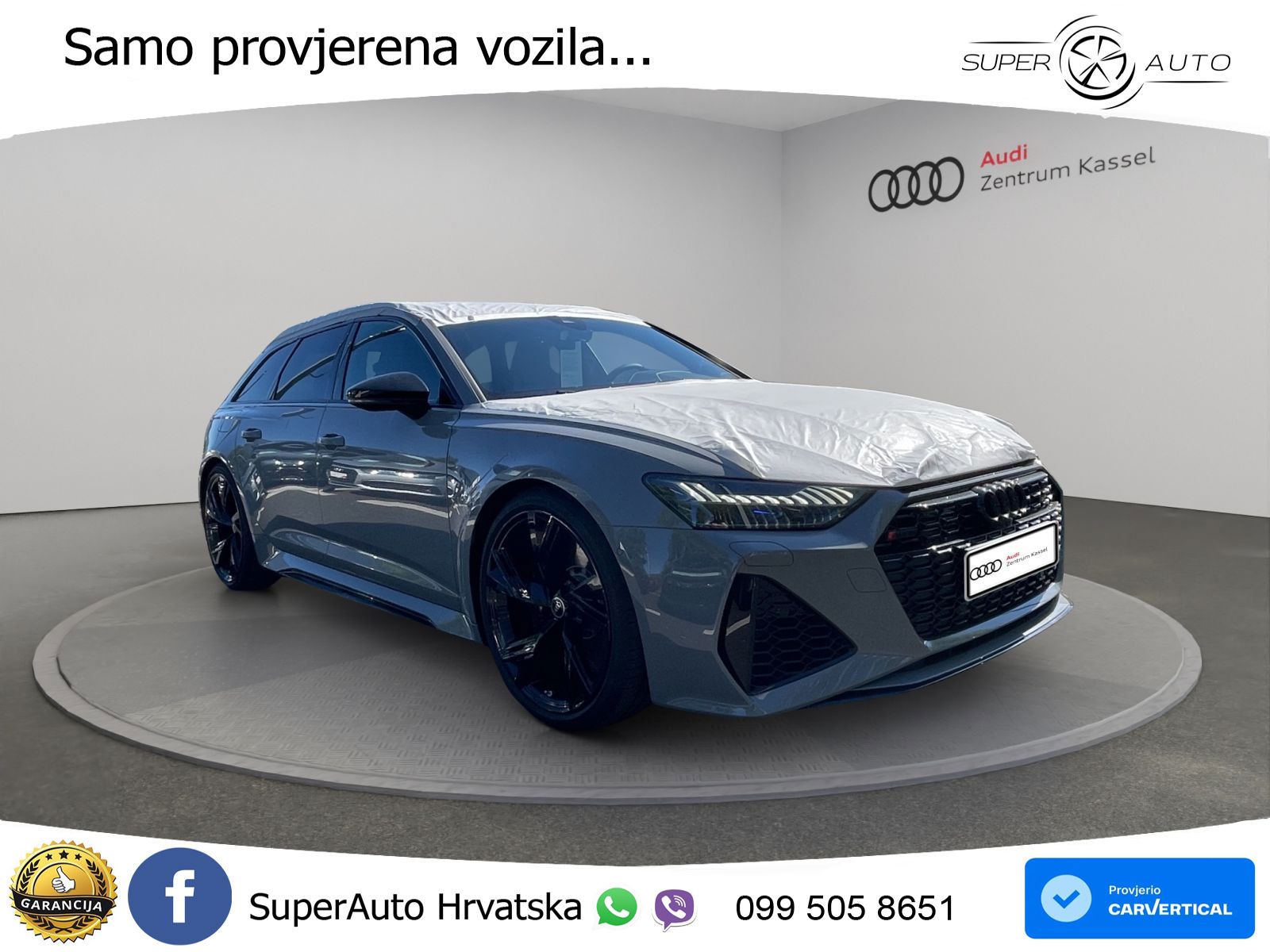 Audi RS6 Avant 4.0 TFSI V8 (600 KS) quattro Tiptronic MATRIX+GR SJED+KAM