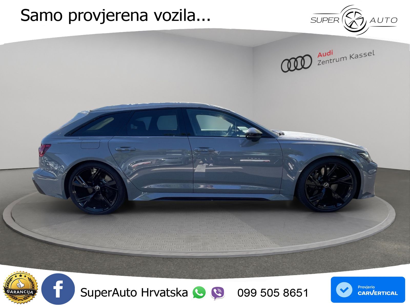 Audi RS6 Avant 4.0 TFSI V8 (600 KS) quattro Tiptronic MATRIX+GR SJED+KAM