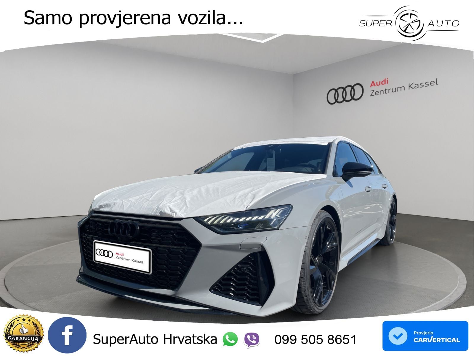 Audi RS6 Avant 4.0 TFSI V8 (600 KS) quattro Tiptronic MATRIX+GR SJED+KAM
