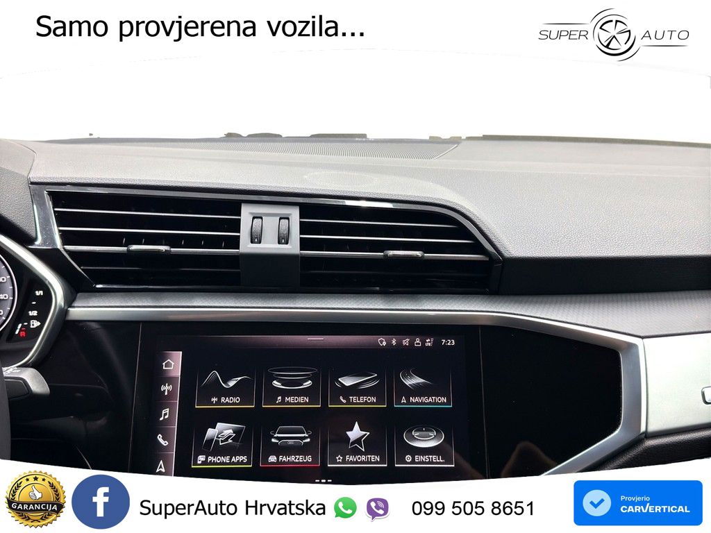 Audi Q3 40 TFSI (190 KS) quattro S tronic S line LED+GR SJED+ACC