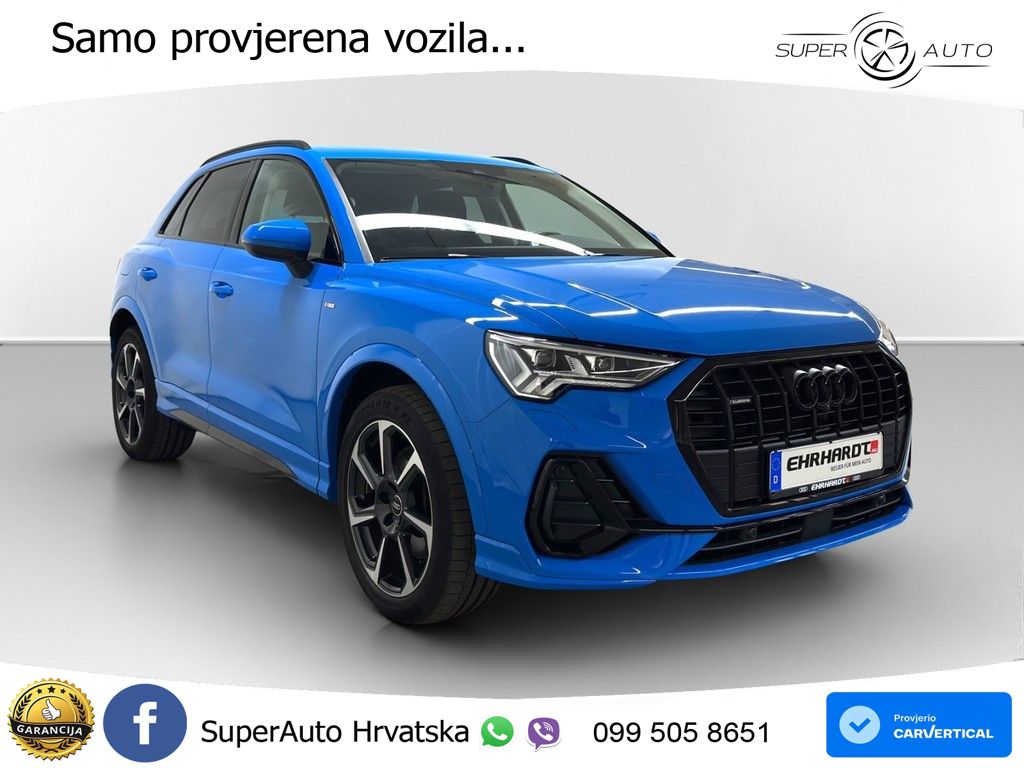 Audi Q3 40 TFSI (190 KS) quattro S tronic S line LED+GR SJED+ACC