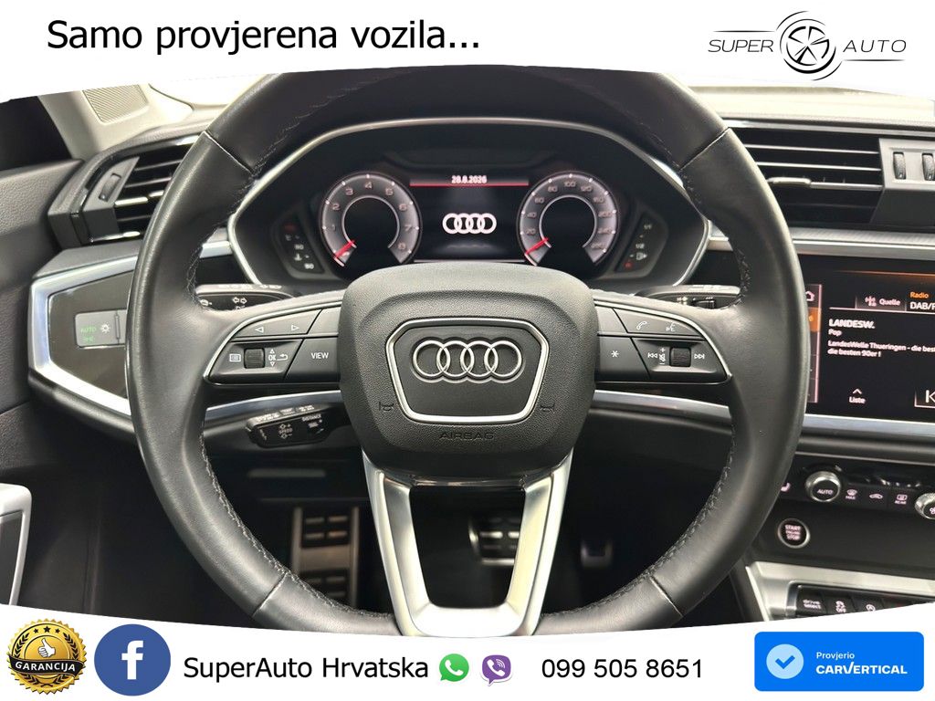 Audi Q3 40 TFSI (190 KS) quattro S tronic S line LED+GR SJED+ACC