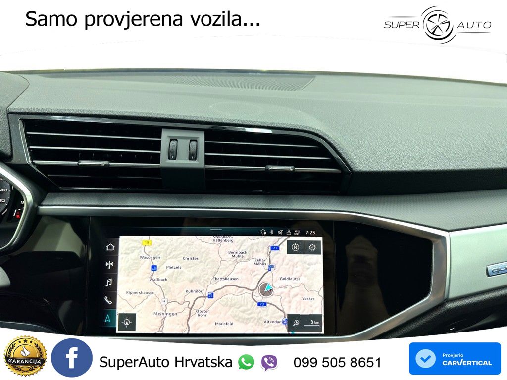 Audi Q3 40 TFSI (190 KS) quattro S tronic S line LED+GR SJED+ACC