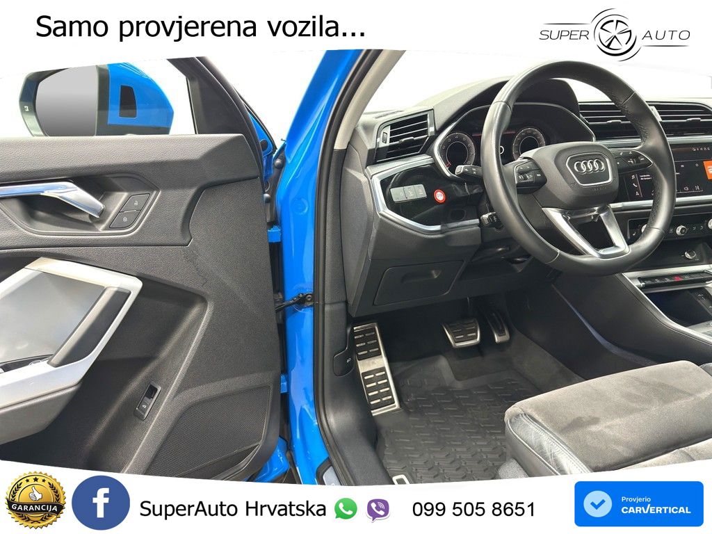 Audi Q3 40 TFSI (190 KS) quattro S tronic S line LED+GR SJED+ACC
