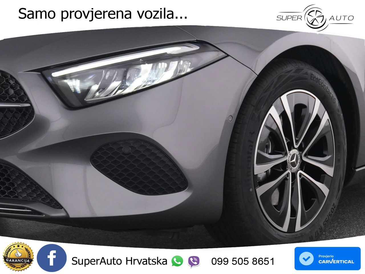 Mercedes-Benz A 200 7G-DCT LED+GR SJED+ACC