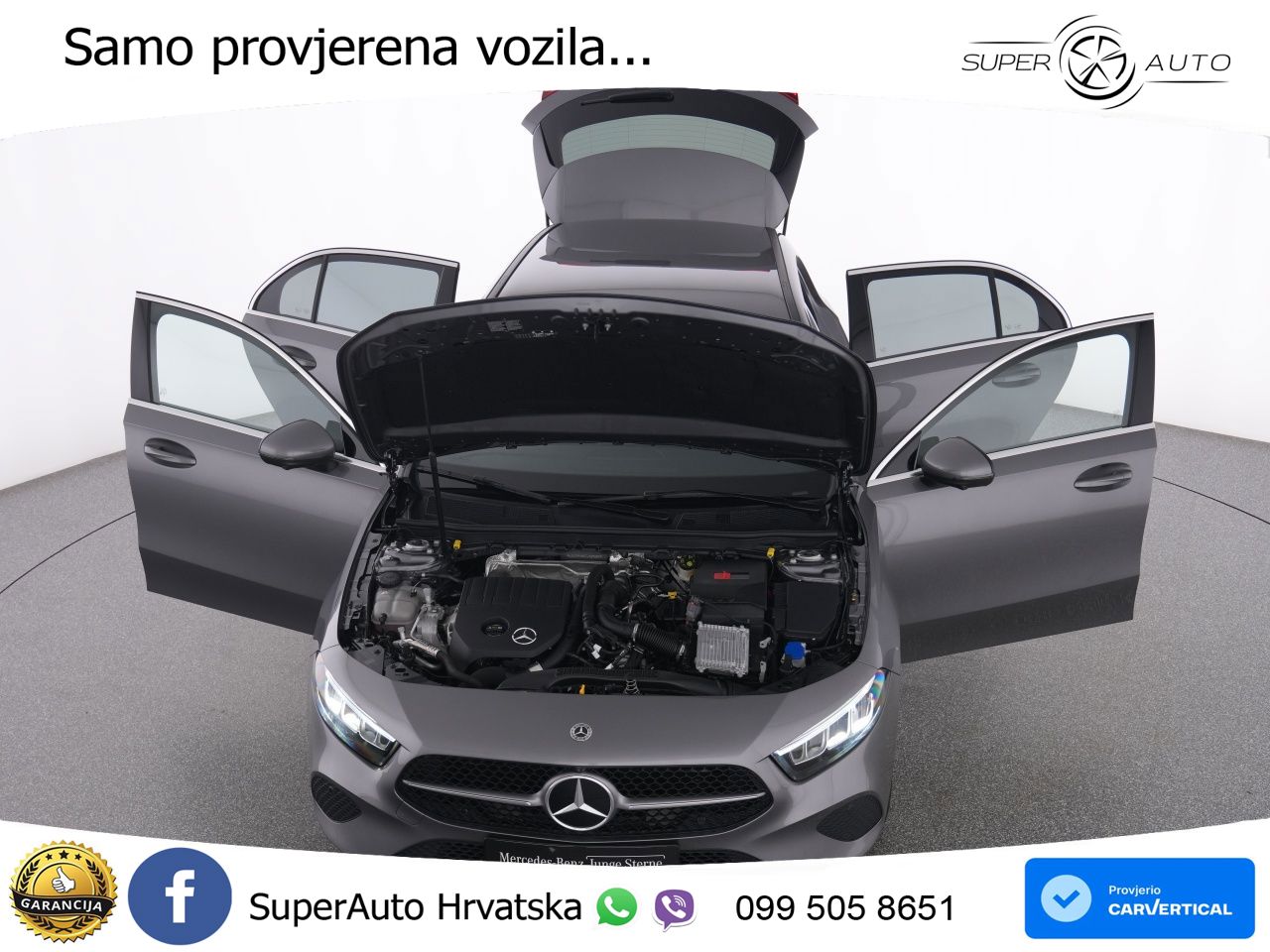 Mercedes-Benz A 200 7G-DCT LED+GR SJED+ACC
