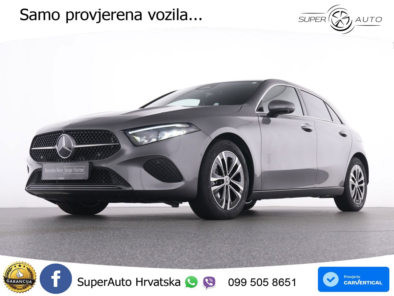 Mercedes-Benz A 200 7G-DCT LED+GR SJED+ACC