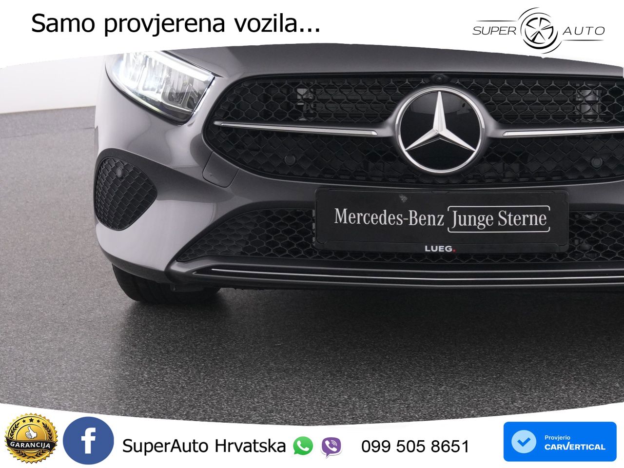 Mercedes-Benz A 200 7G-DCT LED+GR SJED+ACC