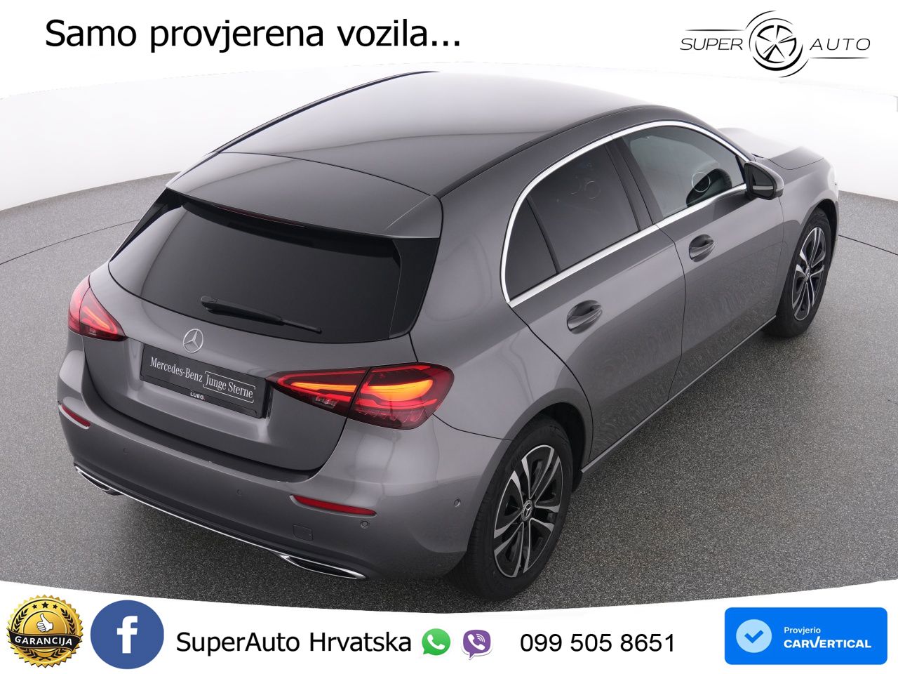 Mercedes-Benz A 200 7G-DCT LED+GR SJED+ACC