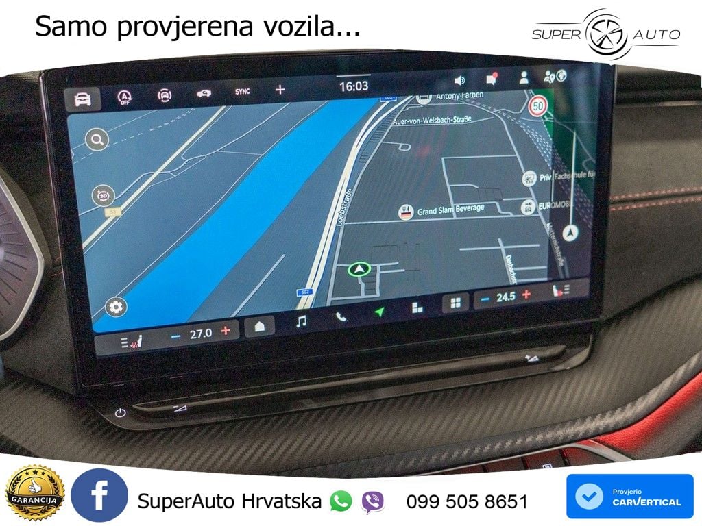 Škoda Octavia Combi RS 2.0 TSI (265 KS) DSG LED+GR SJED+ACC