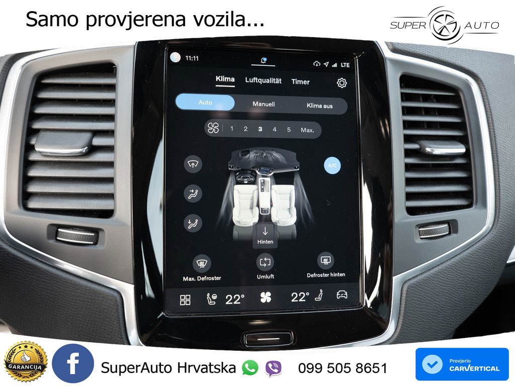 Volvo XC90 2.0 T8 AWD Automatic LED+GR SJED+ACC