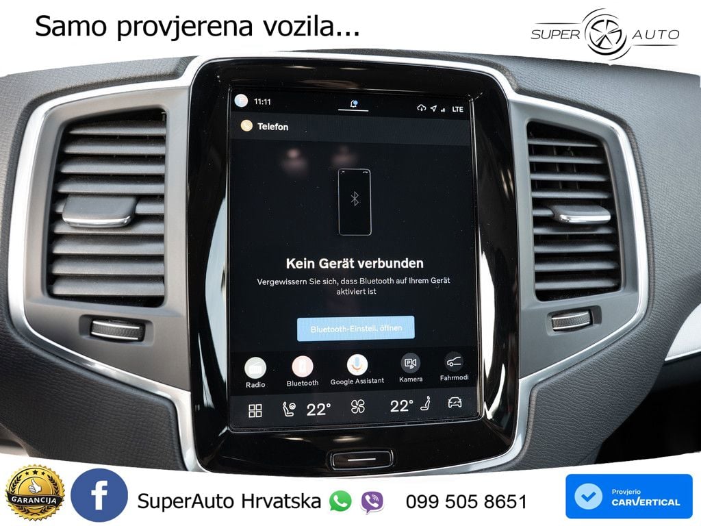 Volvo XC90 2.0 T8 AWD Automatic LED+GR SJED+ACC