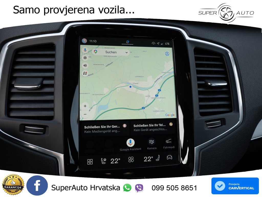 Volvo XC90 2.0 T8 AWD Automatic LED+GR SJED+ACC