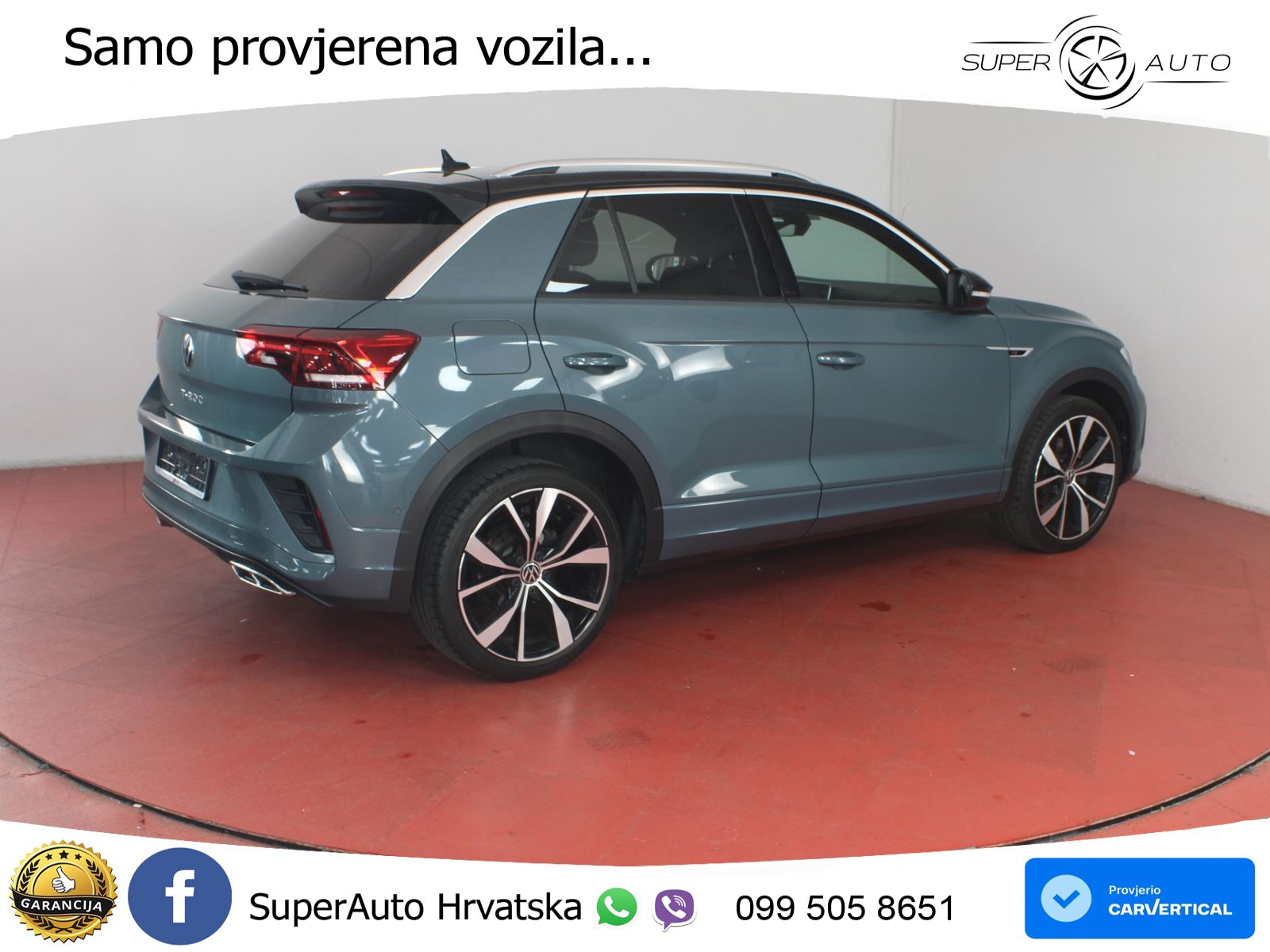 Volkswagen T-Roc 1.5 TSI (150 KS) DSG R-Line LED+GR SJED+ACC