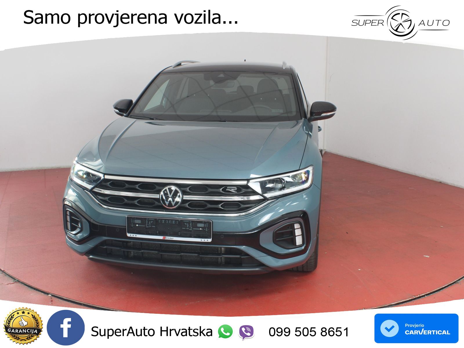 Volkswagen T-Roc 1.5 TSI (150 KS) DSG R-Line LED+GR SJED+ACC