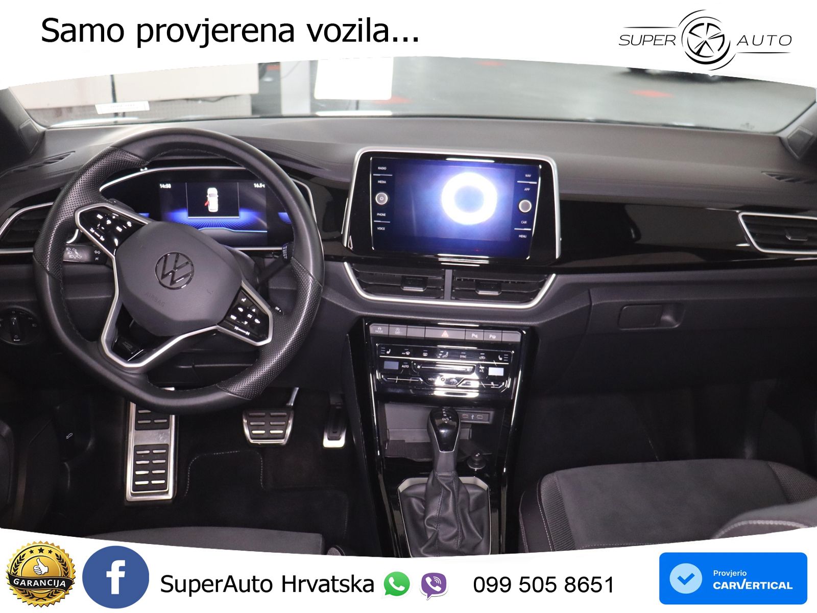 Volkswagen T-Roc 1.5 TSI (150 KS) DSG R-Line LED+GR SJED+ACC