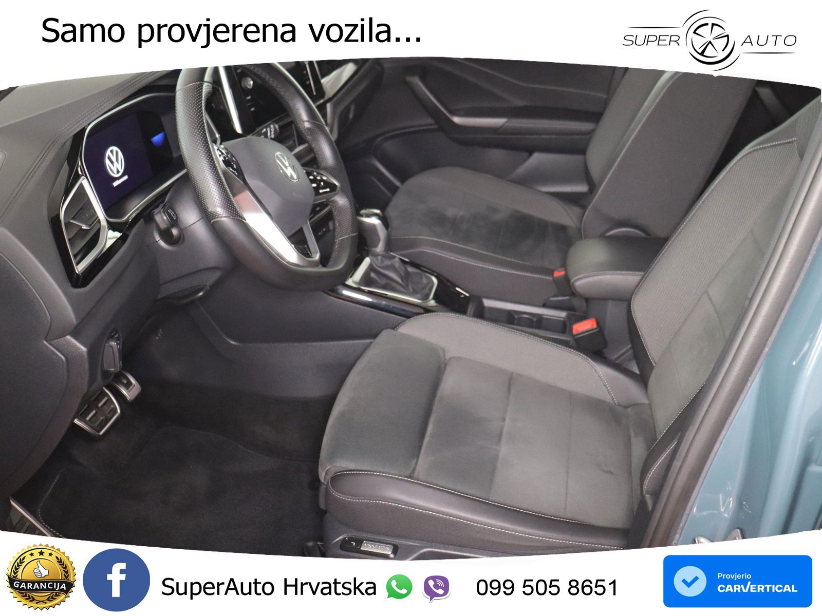Volkswagen T-Roc 1.5 TSI (150 KS) DSG R-Line LED+GR SJED+ACC